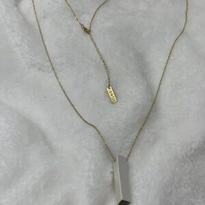 Elegant Gold and Silver Necklace